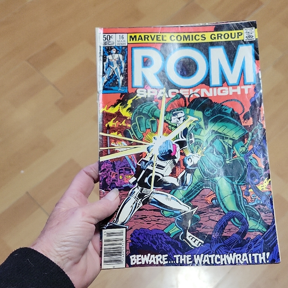 1981 ROM Spaceknight Comic Book